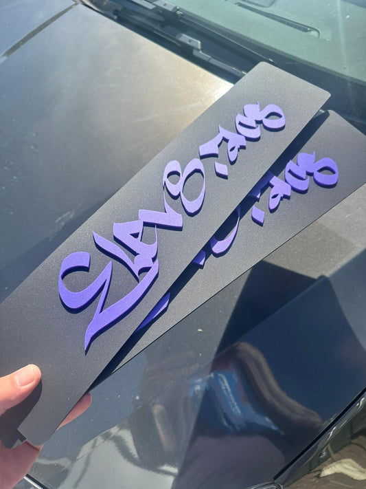 Personalised Name Plates