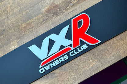 VXR Owners Club Show Plates