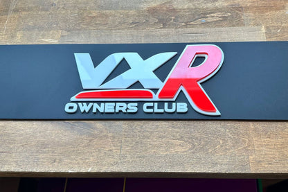VXR Owners Club Show Plates
